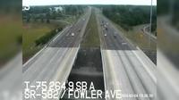 Temple Terrace Junction: I-75 at SR-582 - Fowler Ave - Day time