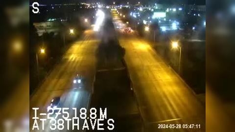 Traffic Cam Saint Petersburg: I-275 median at 38th Ave S