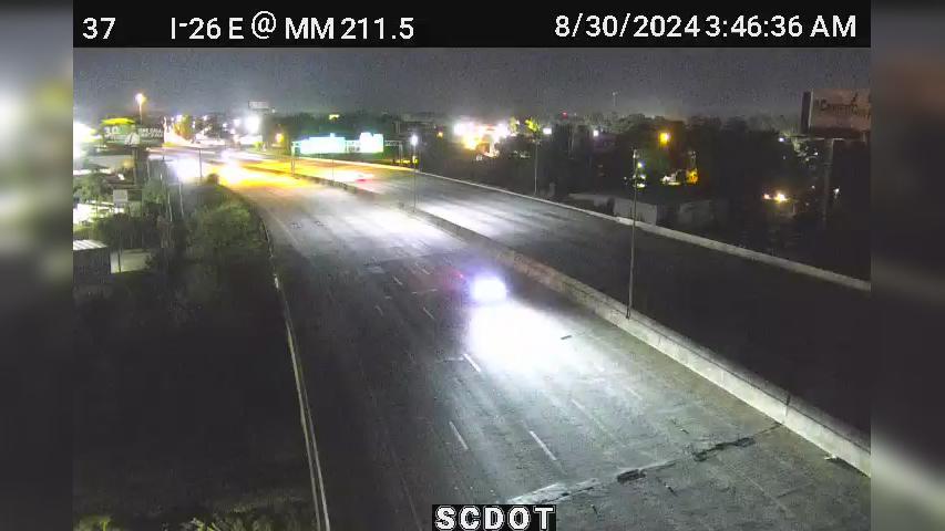 Traffic Cam North Charleston: I-26 E @ MM 211.5