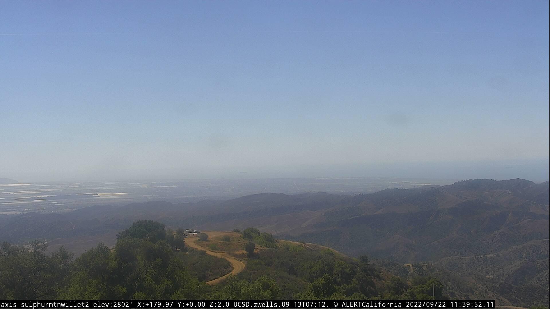 Traffic Cam Ojai: Sulphur Mtn (Willet)