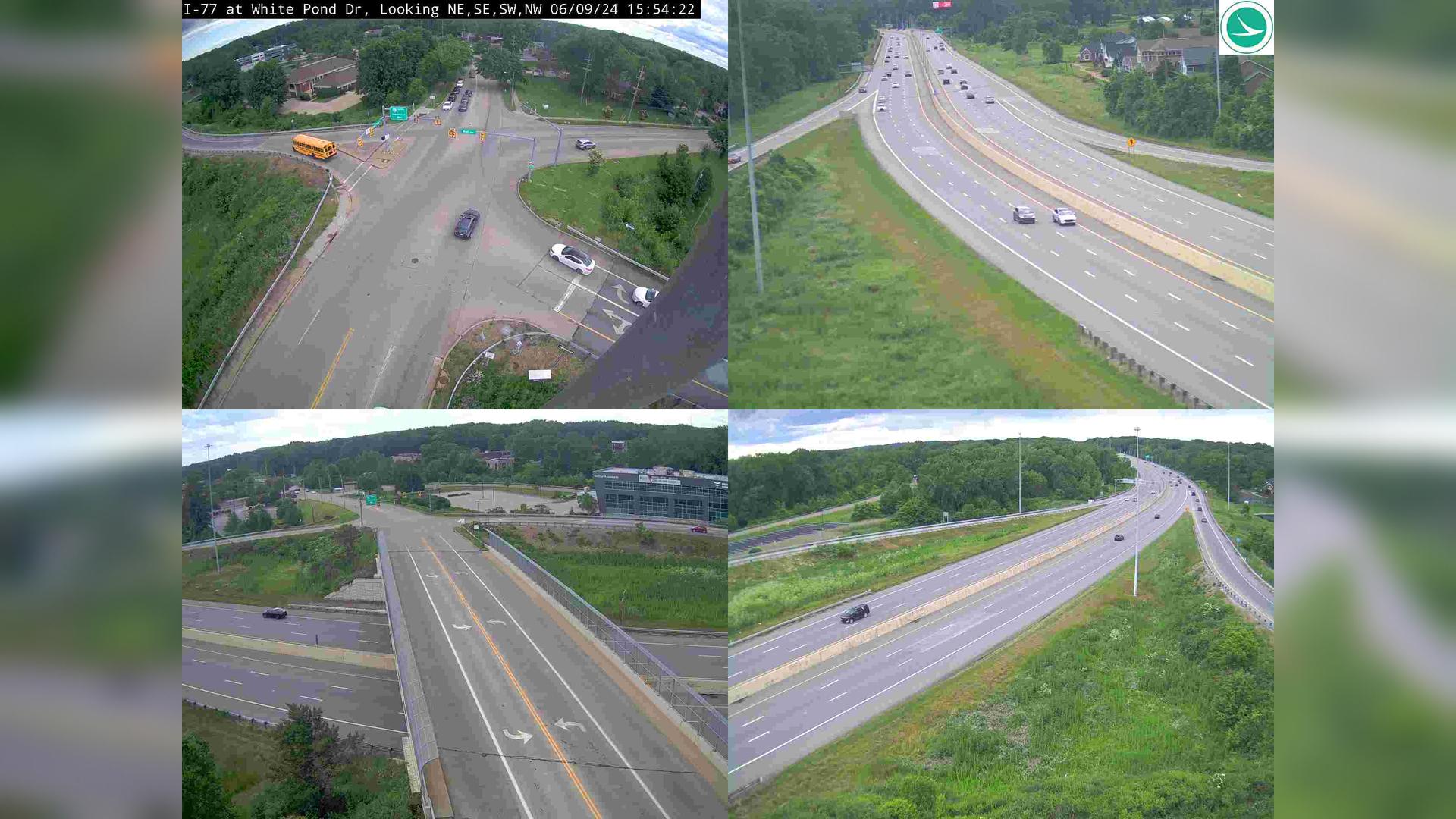 Traffic Cam Fairlawn Heights: I-77 at White Pond Dr