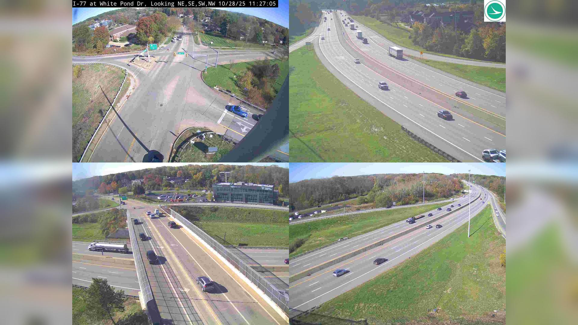 Traffic Cam Fairlawn Heights: I-77 at White Pond Dr