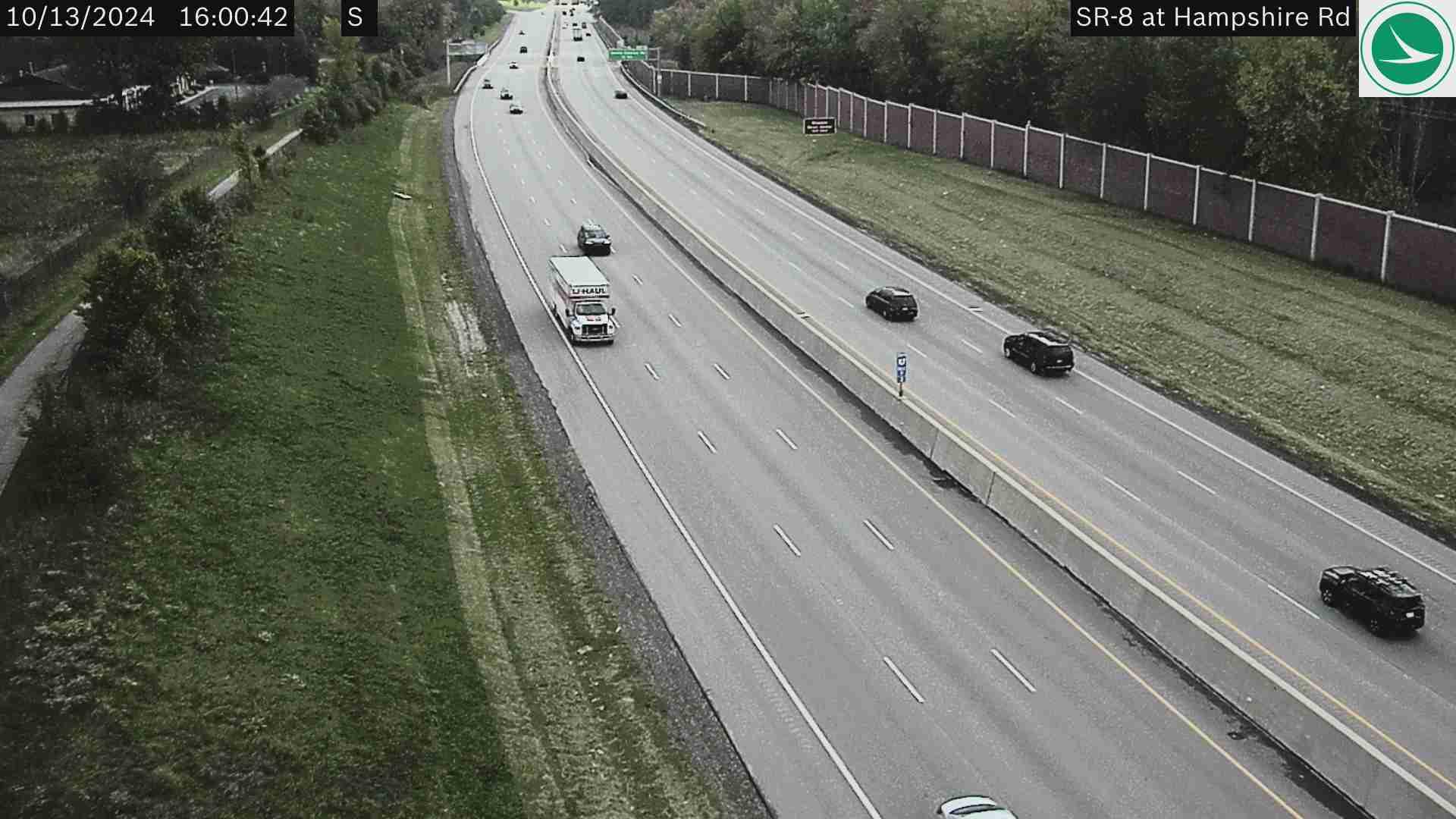 Traffic Cam Stow: SR-8 at Hampshire Rd