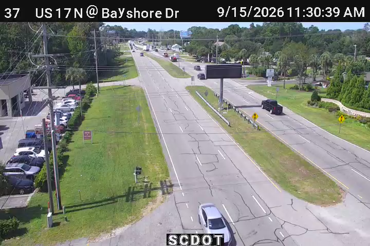 Traffic Cam Little River Heights: US 17 N @ Bayshore Dr