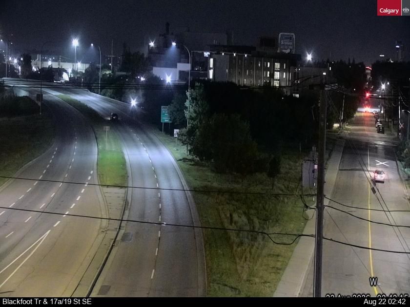 Traffic Cam Inglewood: Blackfoot Trail - 19 Street SE
