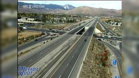 Traffic Cam Carson City: I-580 at US-50 EAST