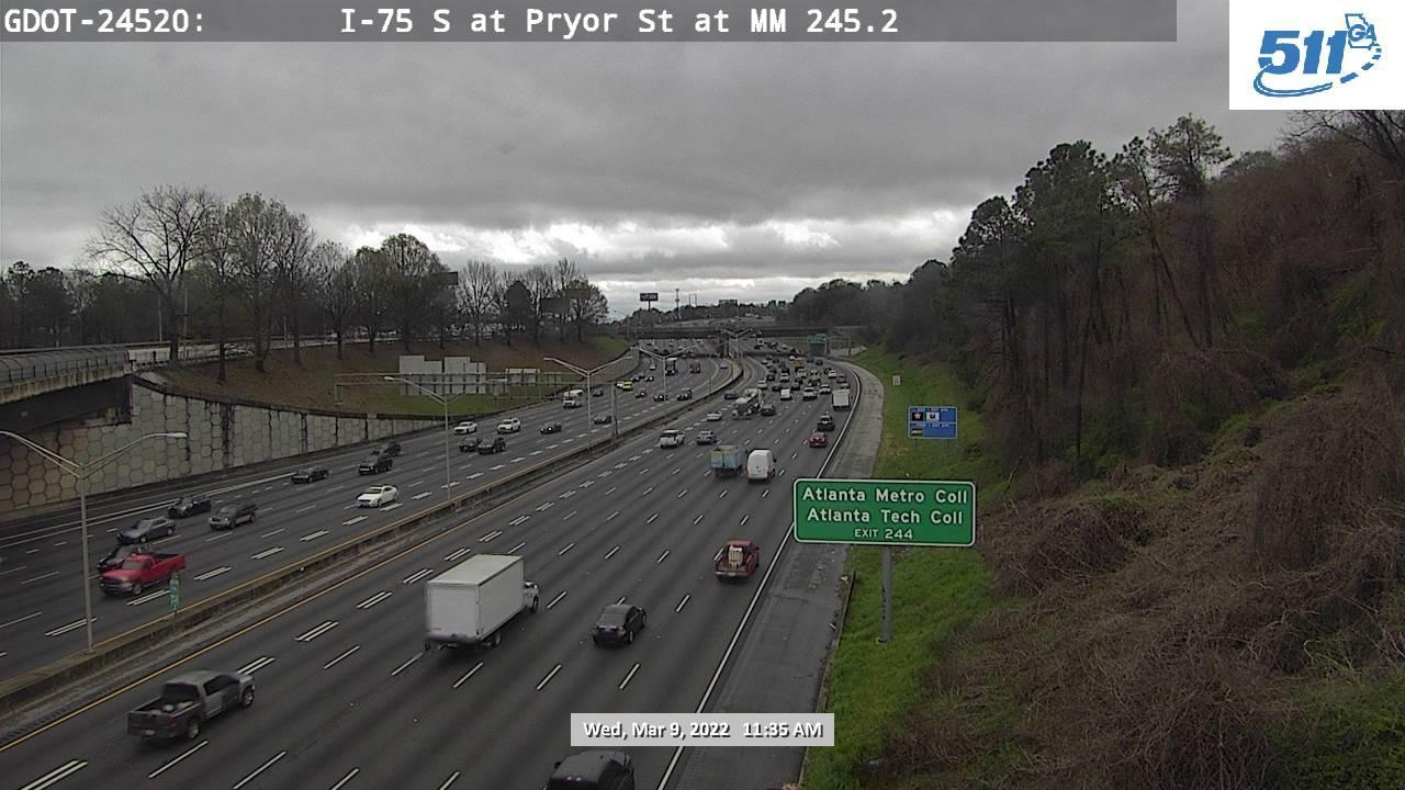 Traffic Cam Atlanta: GDOT-CAM-