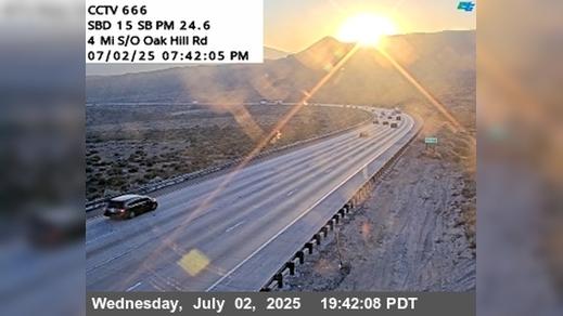 Traffic Cam Alray › South: I-15 : (666) Brake Check Rd