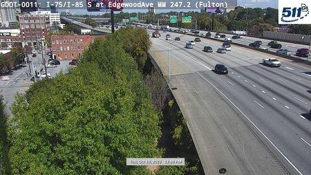 Traffic Cam Sweet Auburn: GDOT-CAM-011--1