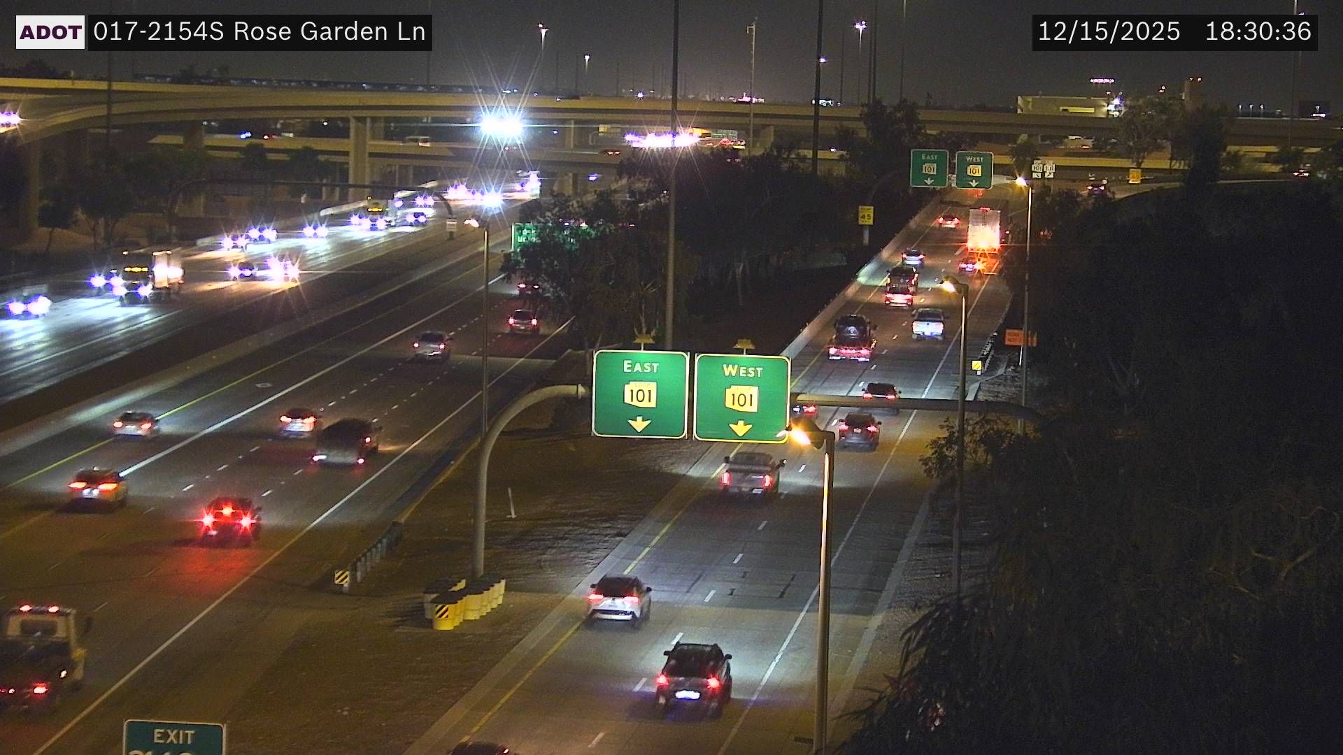 Traffic Cam Deer Valley › South: I-17 SB 215.40 @Rose Garden Ln