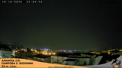 immagine della webcam nei dintorni di Paola: webcam Amantea