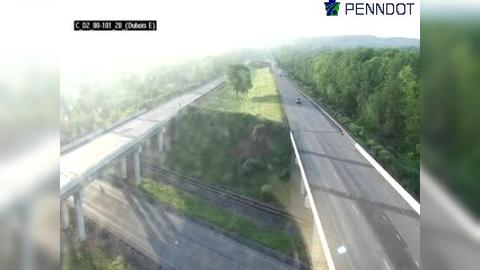 Traffic Cam Sandy Township: I-80 @ EXIT 101 (PA 255 DUBOIS/PENNFIELD)