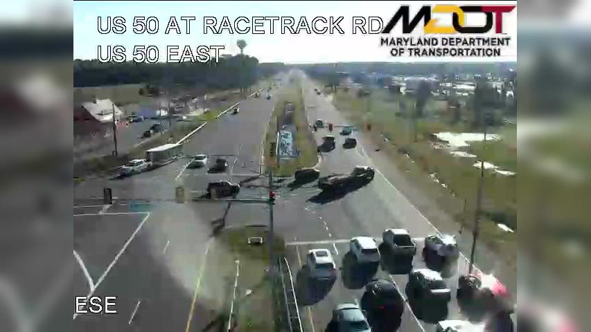 Traffic Cam Kitts Hill: US 50 AT RACETRACK ROAD (123008)