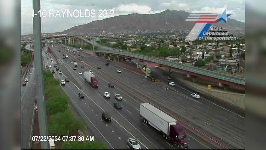 Traffic Cam El Paso › West: IH-10 @ Raynolds