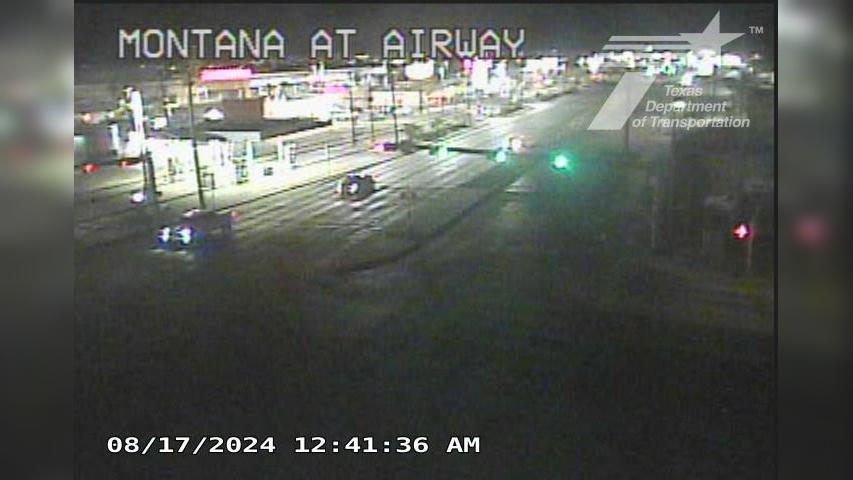 Traffic Cam El Paso › West: US-62/180-Montana @ Airway