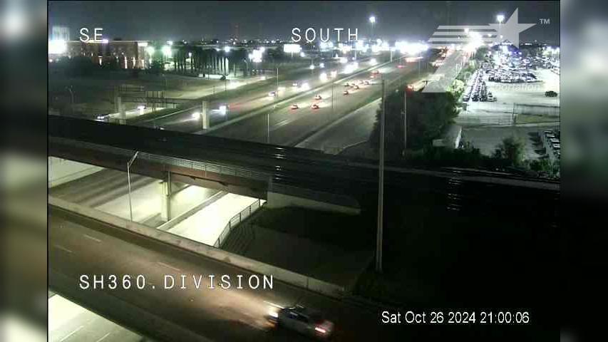 Traffic Cam Arlington › North: SH 360 @ Division