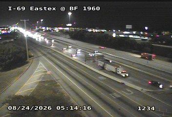Traffic Cam Humble › South: IH-69 Eastex @ BF 1960