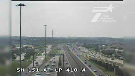 Traffic Cam San Antonio › East: SH 151 at LP 410 W