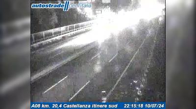 Preview delle webcam di Marnate: A08 km. 20,4 Castellanza itinere sud