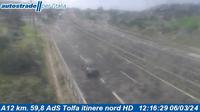Civitavecchia: A12 km. 59,8 AdS Tolfa itinere nord HD - Day time