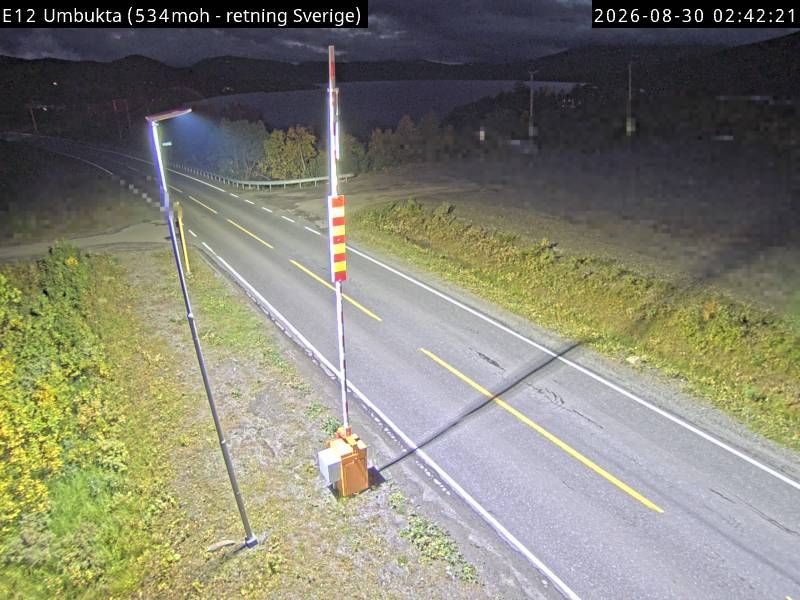 Traffic Cam Rana: E12 Umbukta (Sverige)