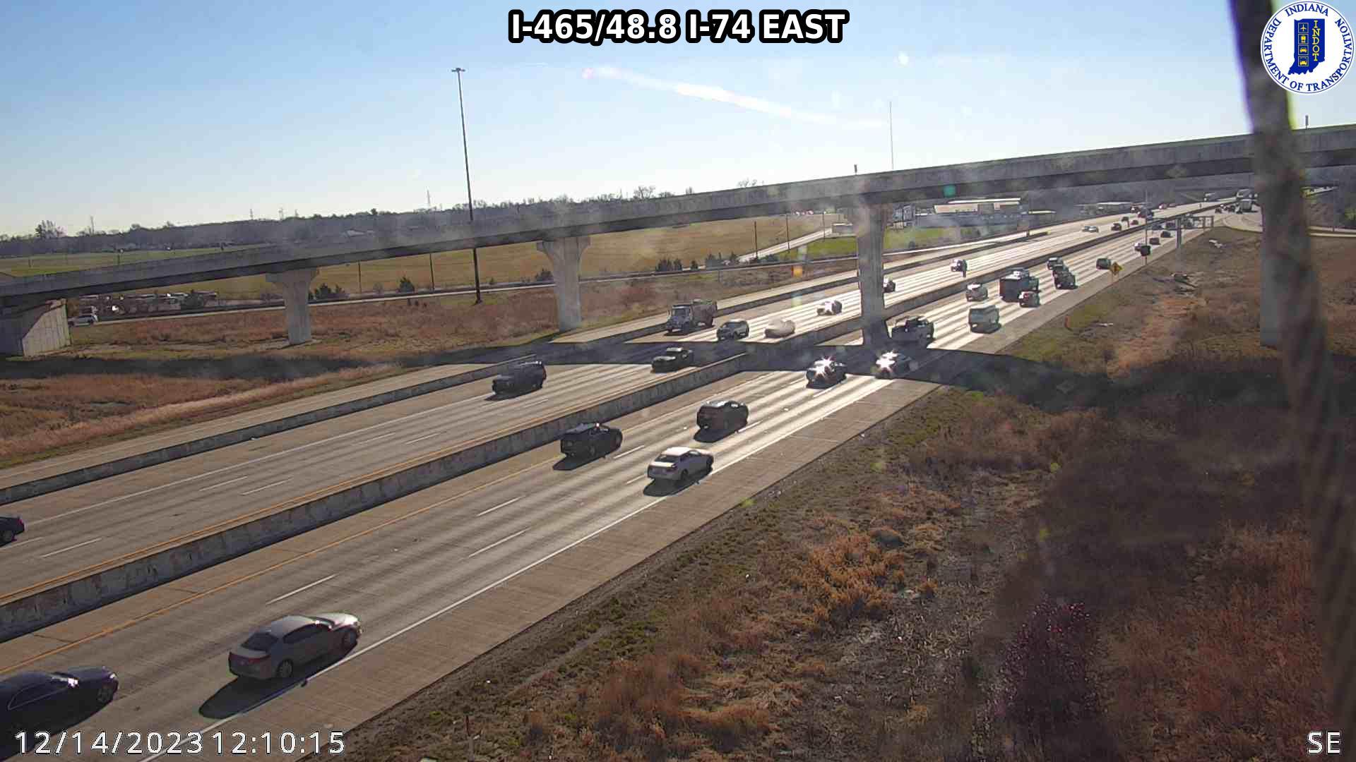 Traffic Cam Indianapolis: I-465: I-465/48.8 I-74 EAST