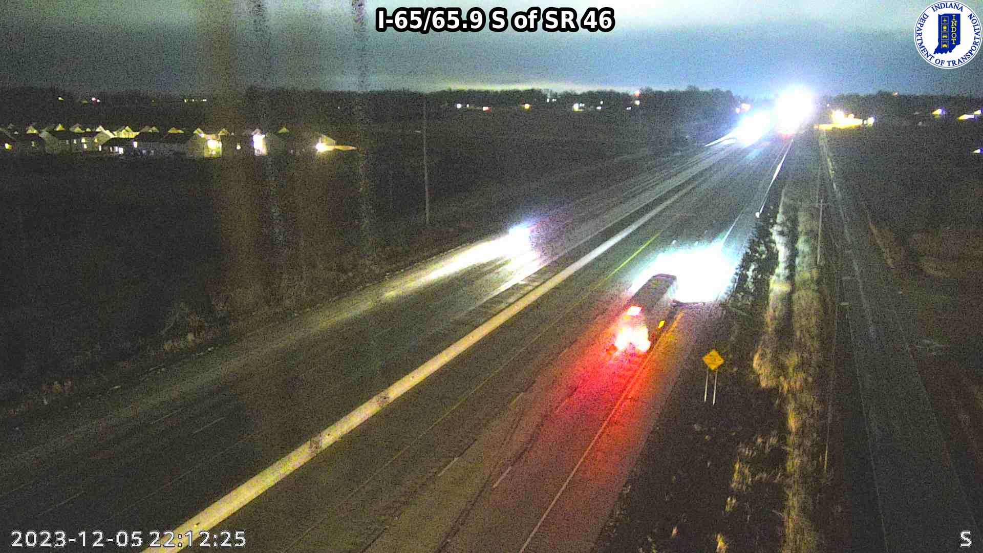 Traffic Cam Garden City: I-65: I-65/65.9 S of SR 46: I-65/65.9 S of SR 46