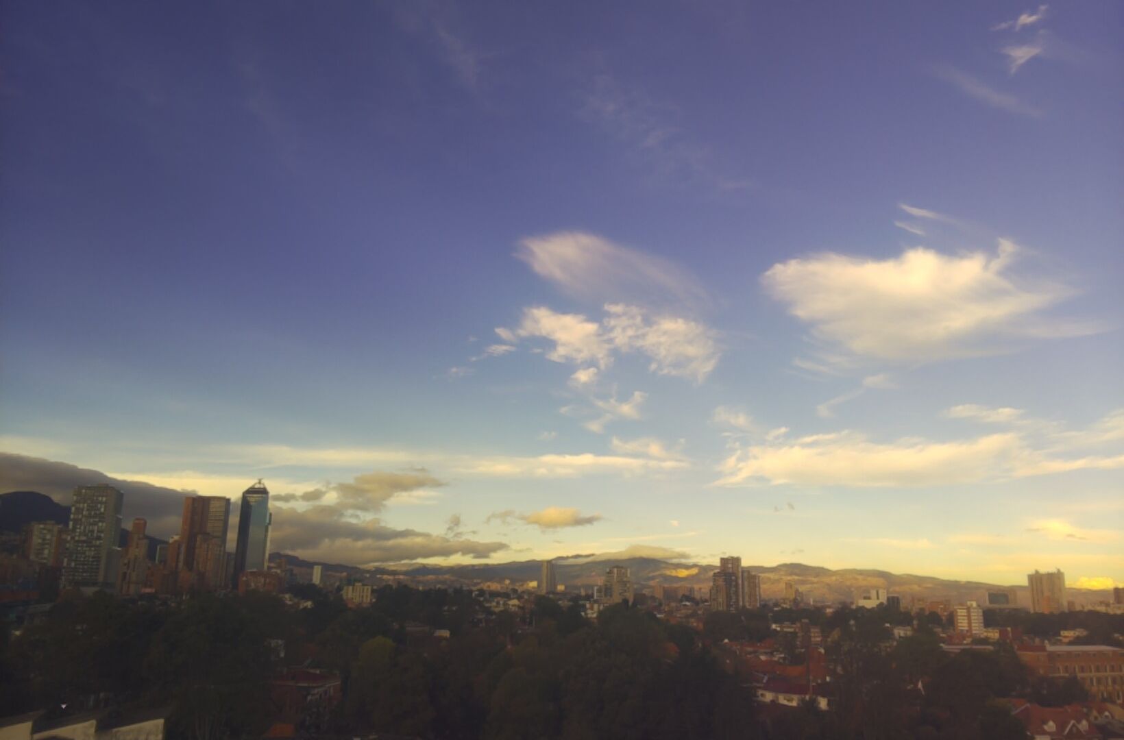 Bogotá during daytime