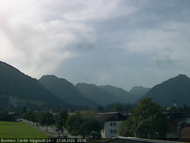 Traffic Cam Oberstdorf: Panorama 2