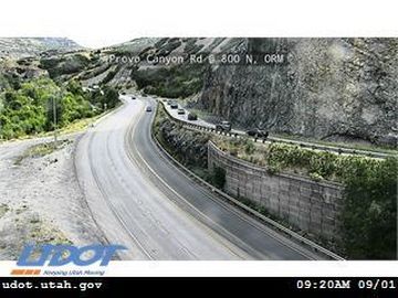 Traffic Cam Orem: Provo Canyon mouth