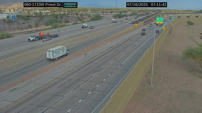 Tempe Traffic: US 60 @ Priest