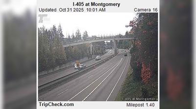 Portland Traffic: I-405 at Montgomery