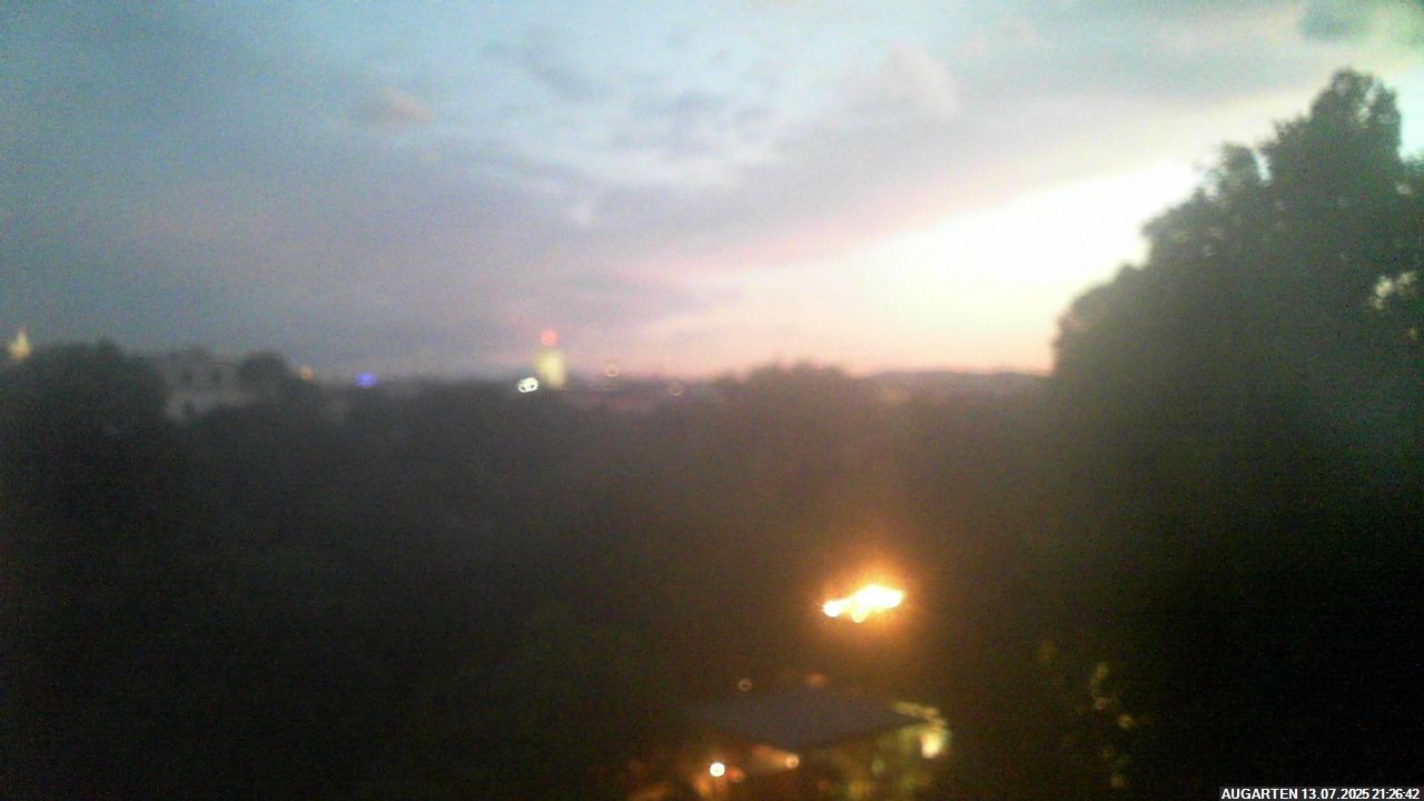Traffic Cam Vienna: Augarten - Ringturm - Rathaus