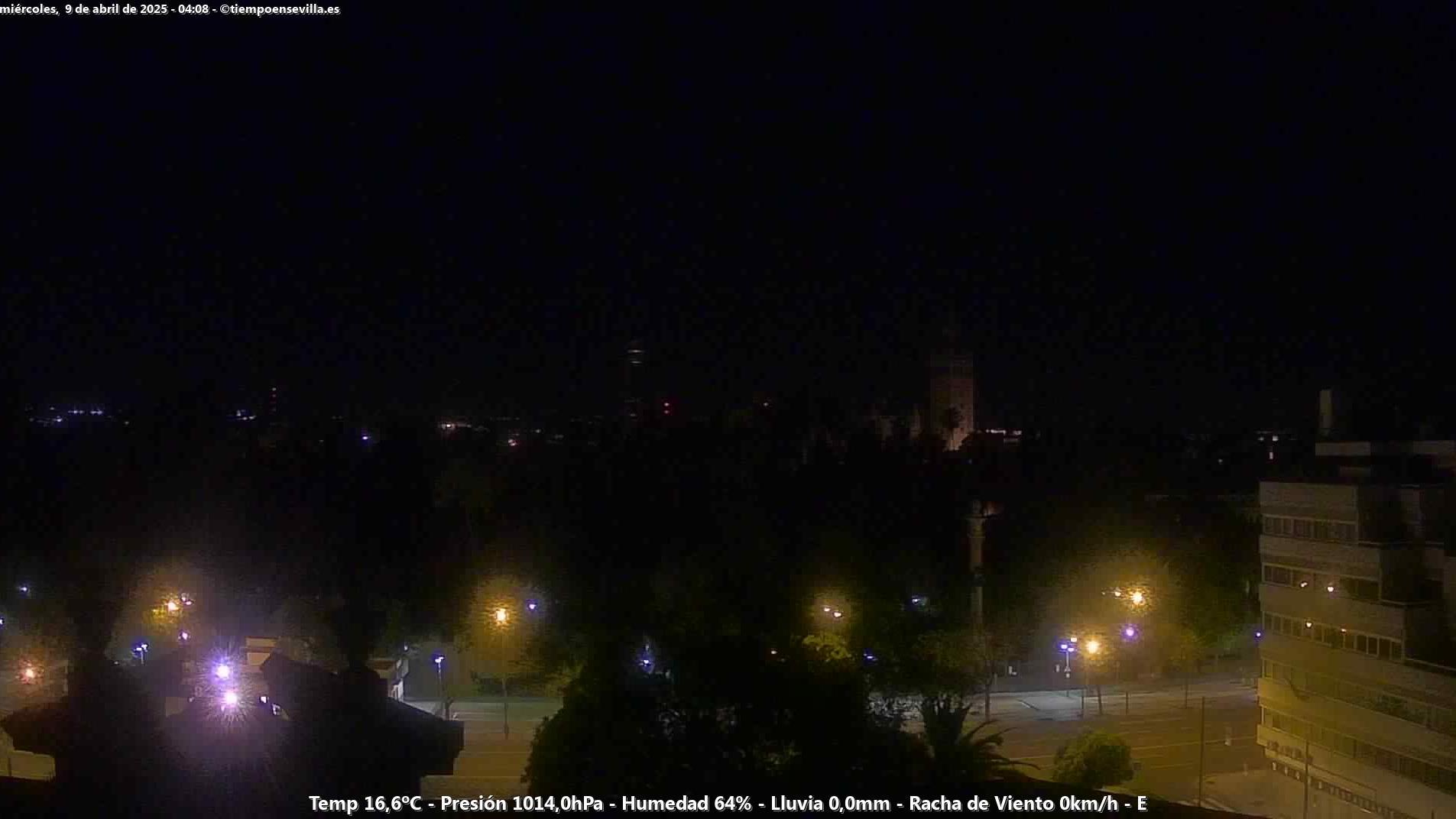 webcam de tráfico Glorieta de Juan Pablo II Sevilla