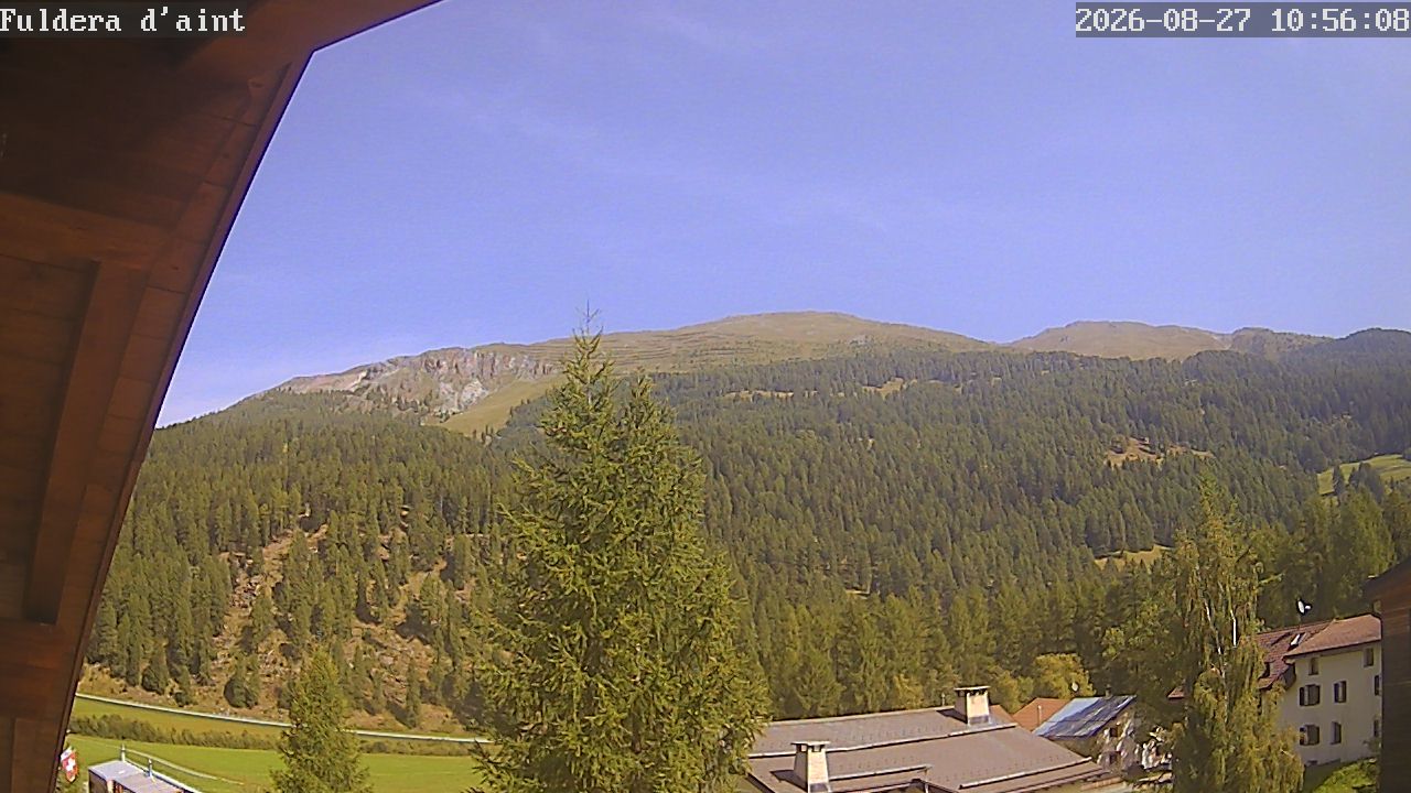 Traffic Cam Val Mustair: Fuldera, d'Aint