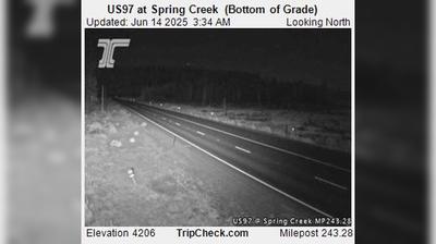 Chiloquin Traffic: US97 Spring Creek