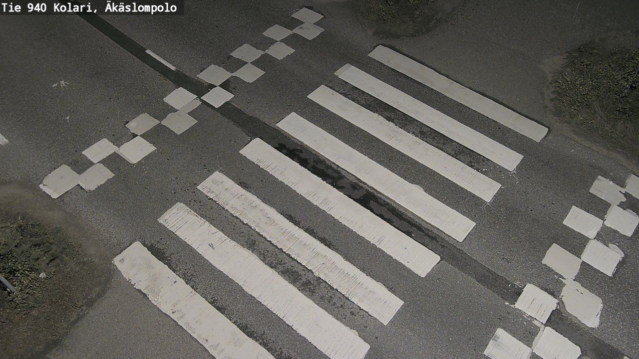 Traffic Cam Kolari: Tie940 Äkaslompolo - Tienpinta