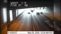 Seattle: I-5 at MP 165.9: Pike St, NB - Current