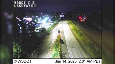 Bellingham: I-5 at MP 253: Lakeway Dr