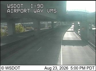 Traffic Cam Seattle: I-90 at MP 2.3: Airport Way, VMS