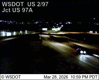 Traffic Cam Wenatchee › East: US 97 at MP 119.5: W. End Odabashian Br (US)