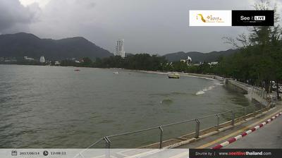 Vue webcam de jour à partir de Patong: Baan Laimai Resort