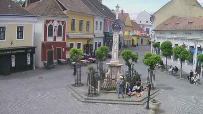 Daylight webcam view from Szentendre › North West