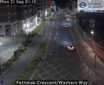 Traffic Cam London Borough of Bexley: Pettman Crescent/Western Way
