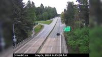 District of North Vancouver > East: 25, Hwy 1 (Upper Levels Highway) at Capilano Rd. looking east - Actuelle