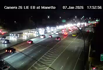 Traffic Cam Muttontown › East: I-495 at Manetto Hill Rd (Exit)