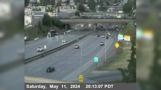 Traffic Cam Japantown › South: TVC62 -- US-101 : S101 at JCT 880