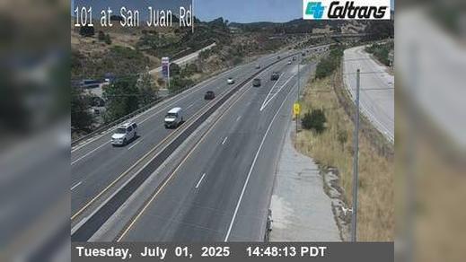 Traffic Cam Dunbarton › North: US-101 : San Juan Road