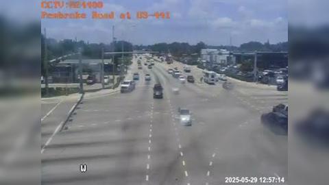 Traffic Cam Miramar: Pembroke Road at US-441