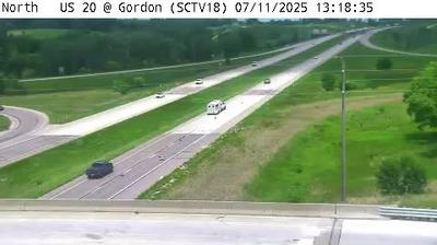 See Sioux City: SC - US 20 @ Gordon (18) Live Webcam & Weather Report in Sioux City, Iowa, US - SeeCam